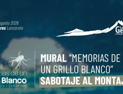 Mural «Memorias de un Grillo Blanco» con Matías Mata